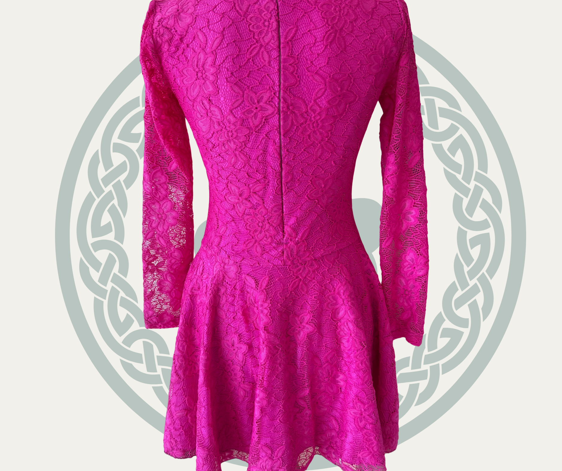 Coloured Lace Dress