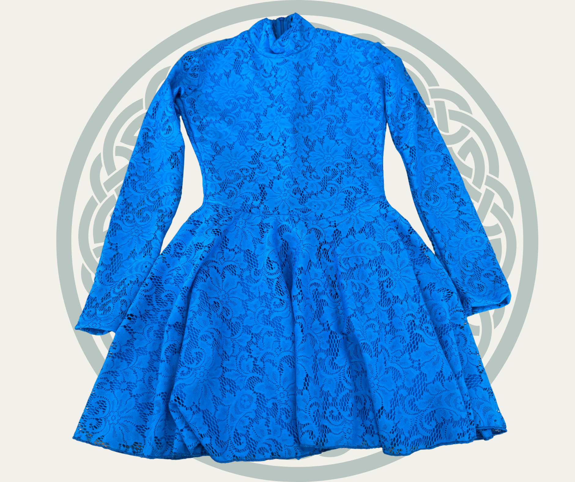 Coloured Lace Dress