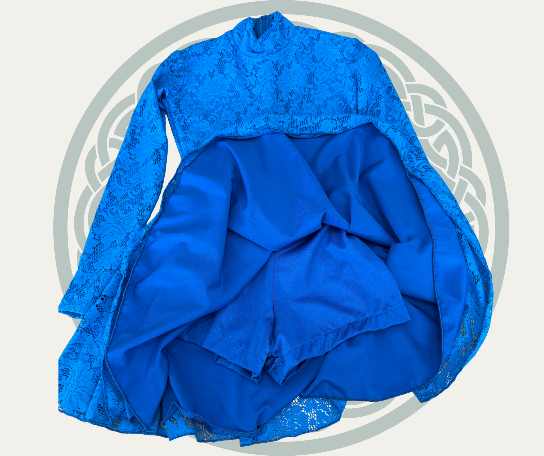 Coloured Lace Dress