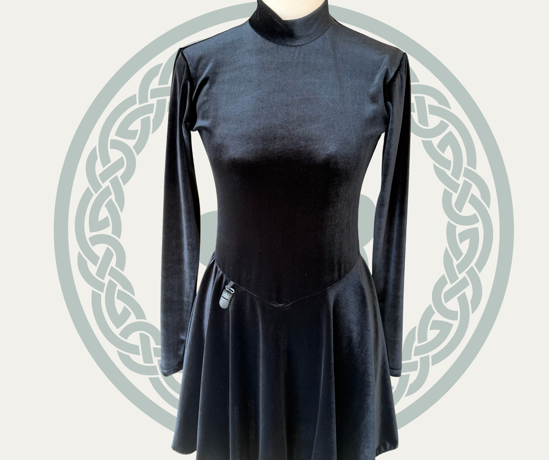 Velvet Blackout Dress
