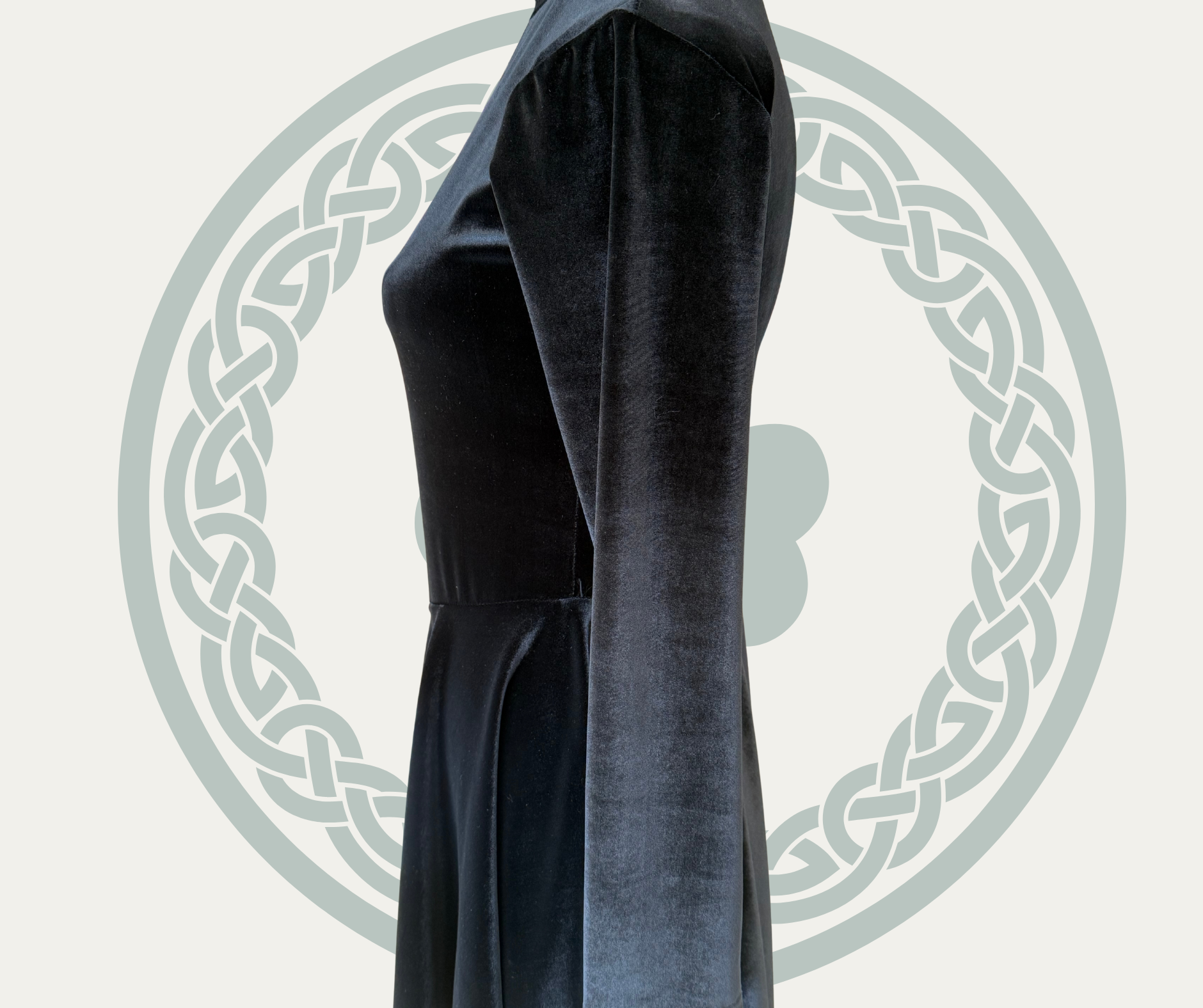 Velvet Blackout Dress