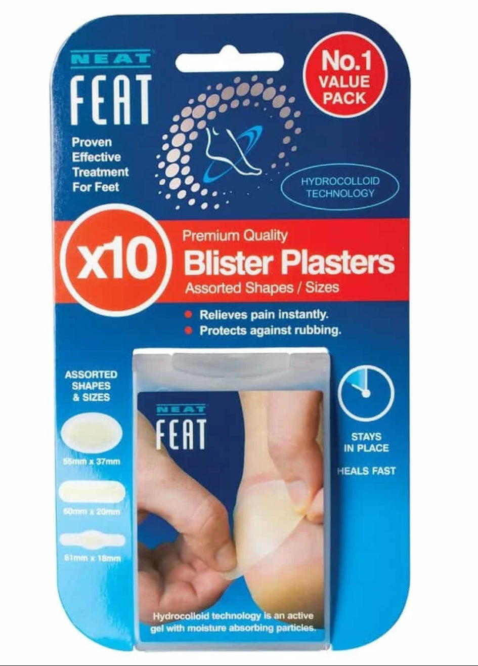 Blister Plasters - 10 Pack