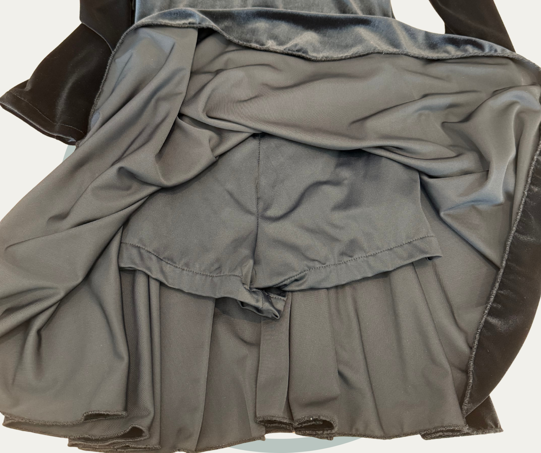 Velvet Blackout Dress