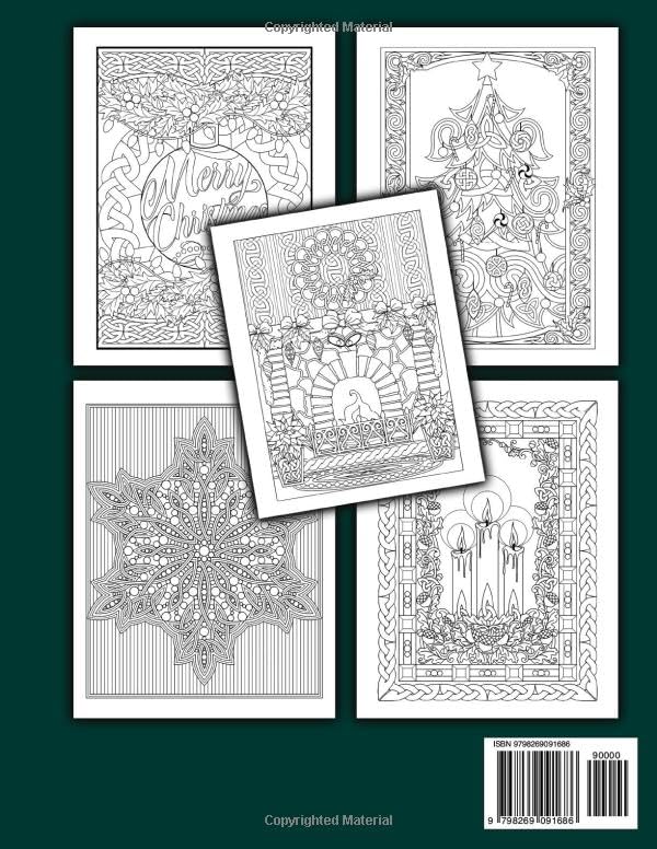 Colouring Book: Celtic Christmas