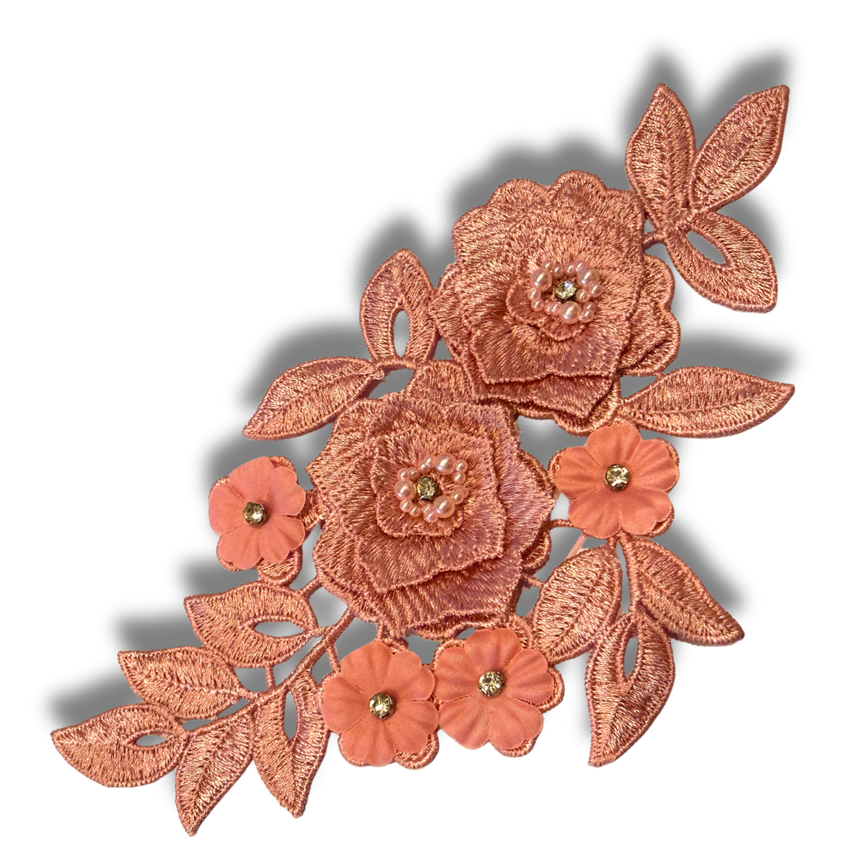 Small Floral Lace Hairpiece