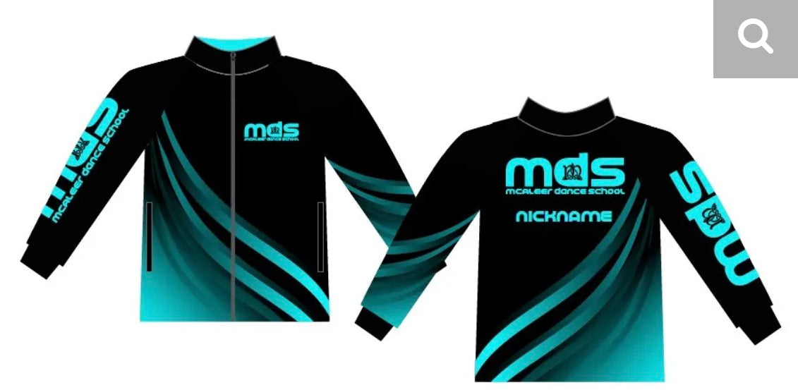 McAleer Dance School Dance Jacket