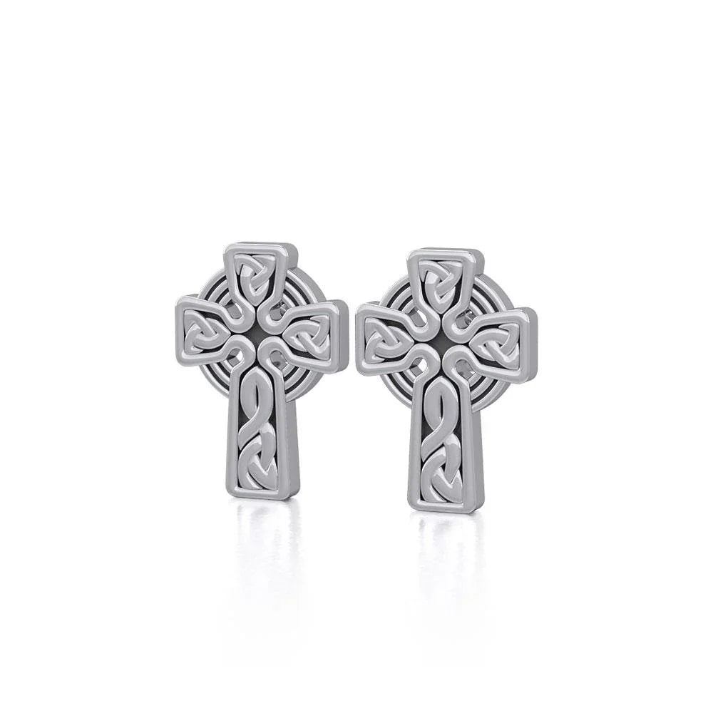 Celtic Cross Earrings
