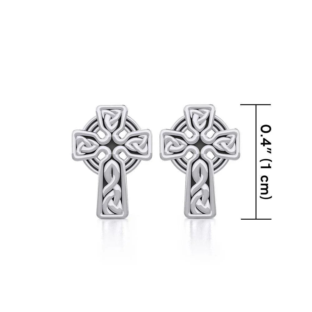 Celtic Cross Earrings