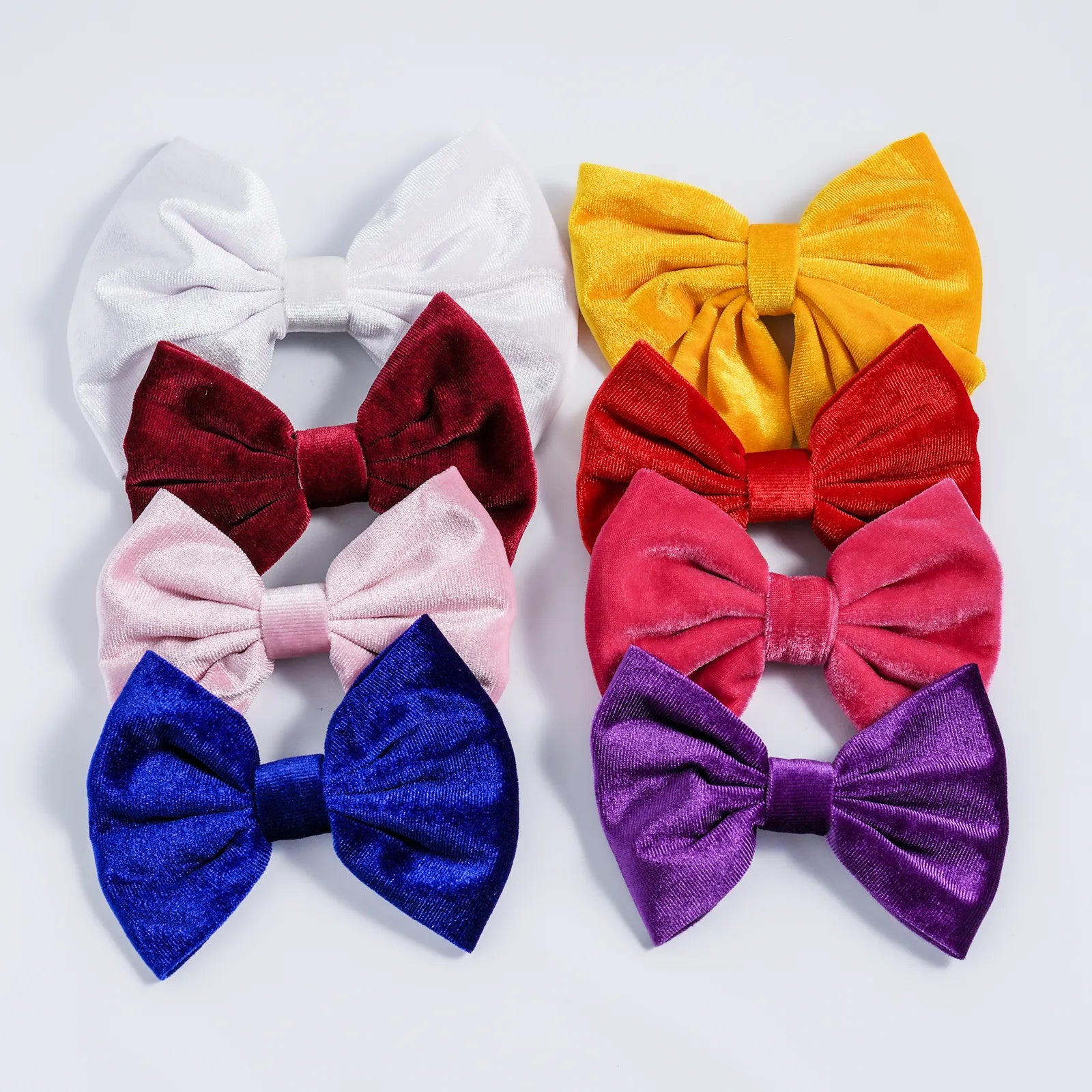 Elegance Velvet Hair Bow Clip