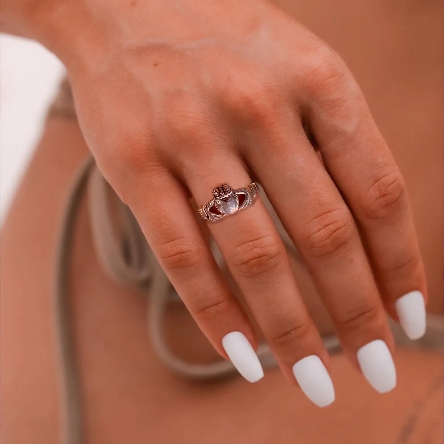 Irish Claddagh Ring (MG058)