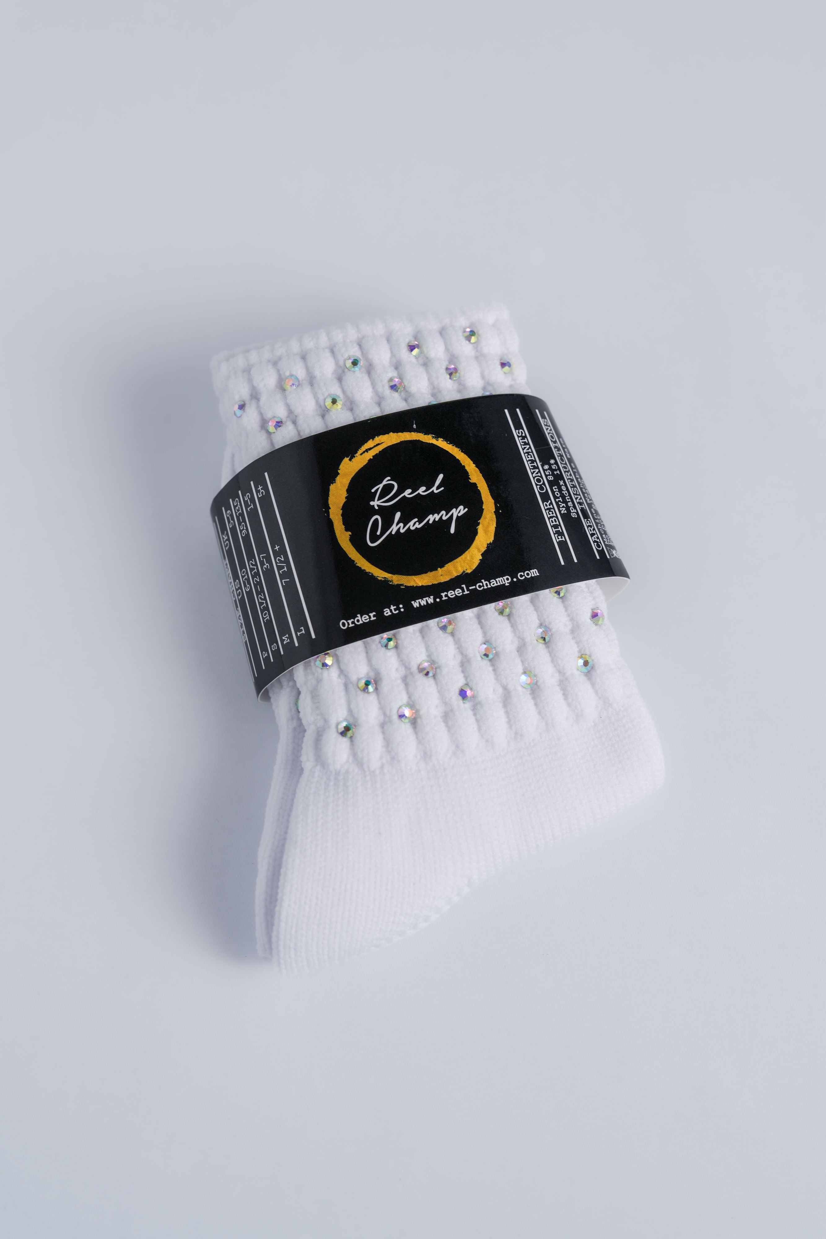 Ankle Length Socks - AB Crystal