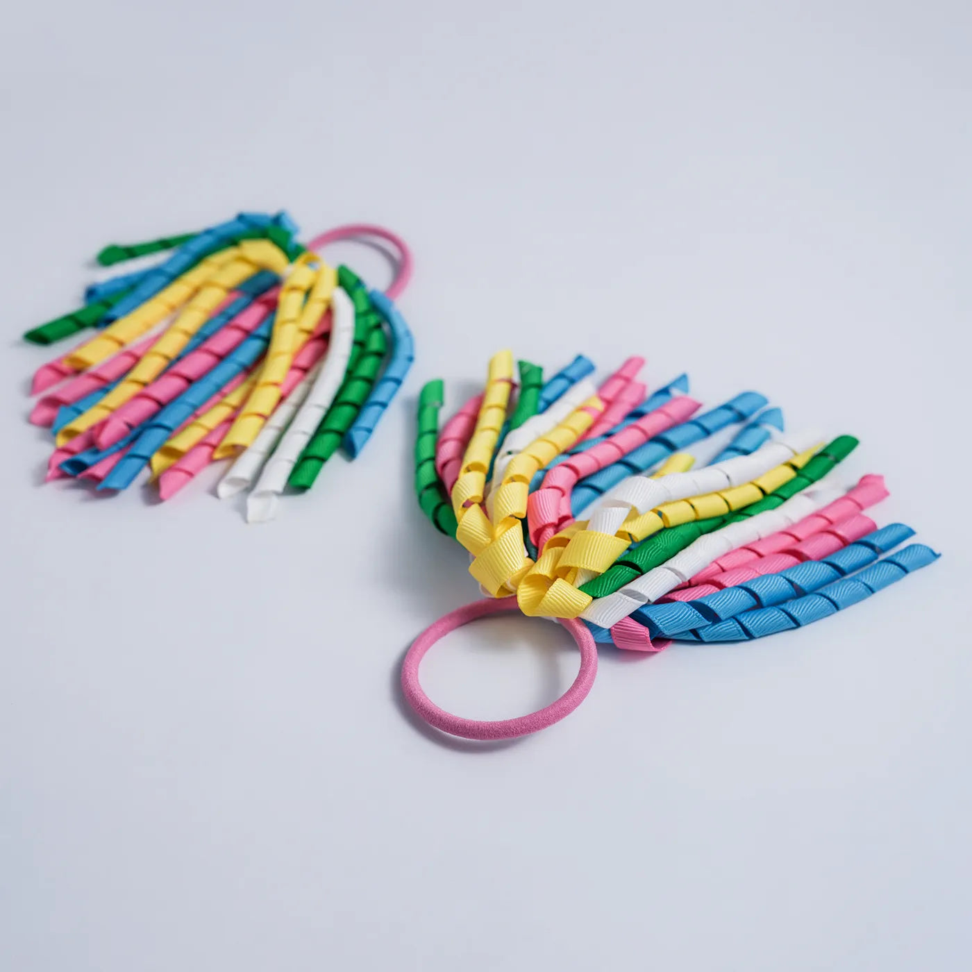 Rainbow Ribbon Curl - Elastic