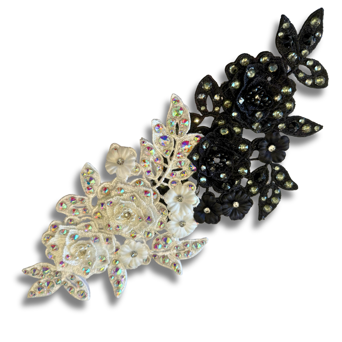 Small Floral Lace Hairpiece