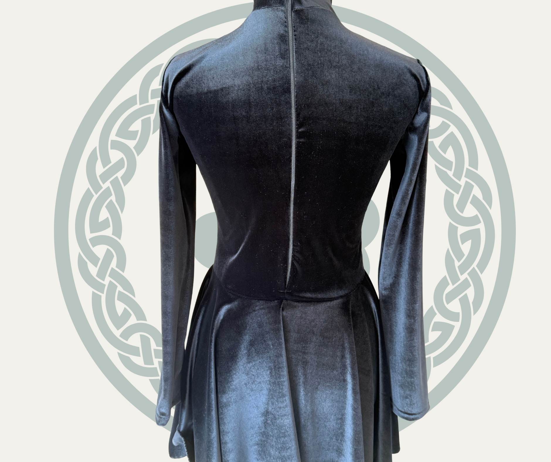 Velvet Blackout Dress