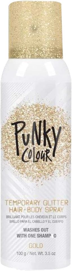 Punky Colour Hairspray - Gold Glitter