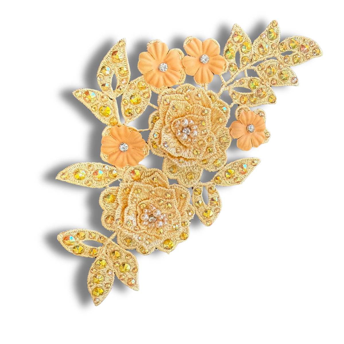Small Floral Lace Hairpiece