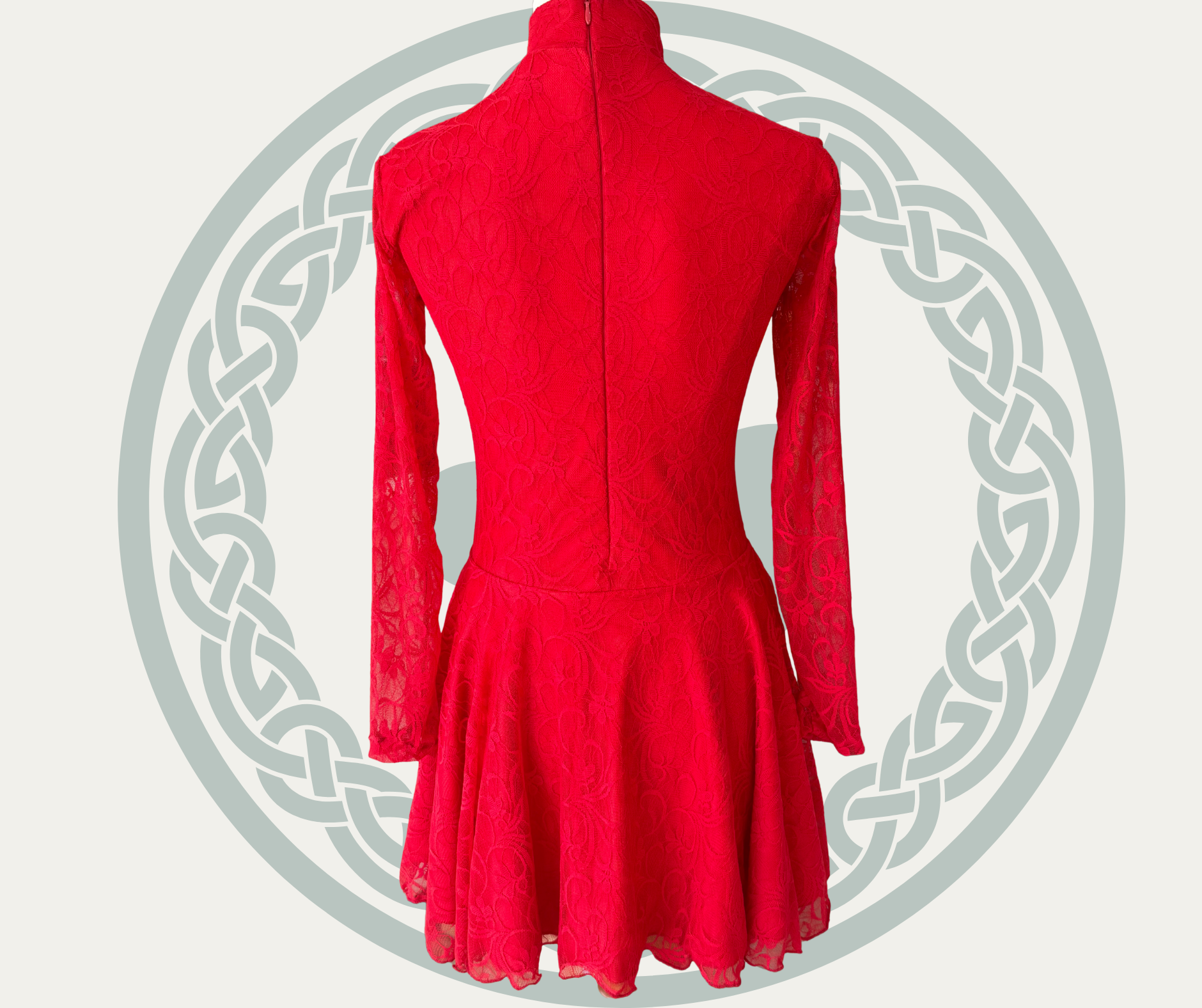Coloured Lace Dress