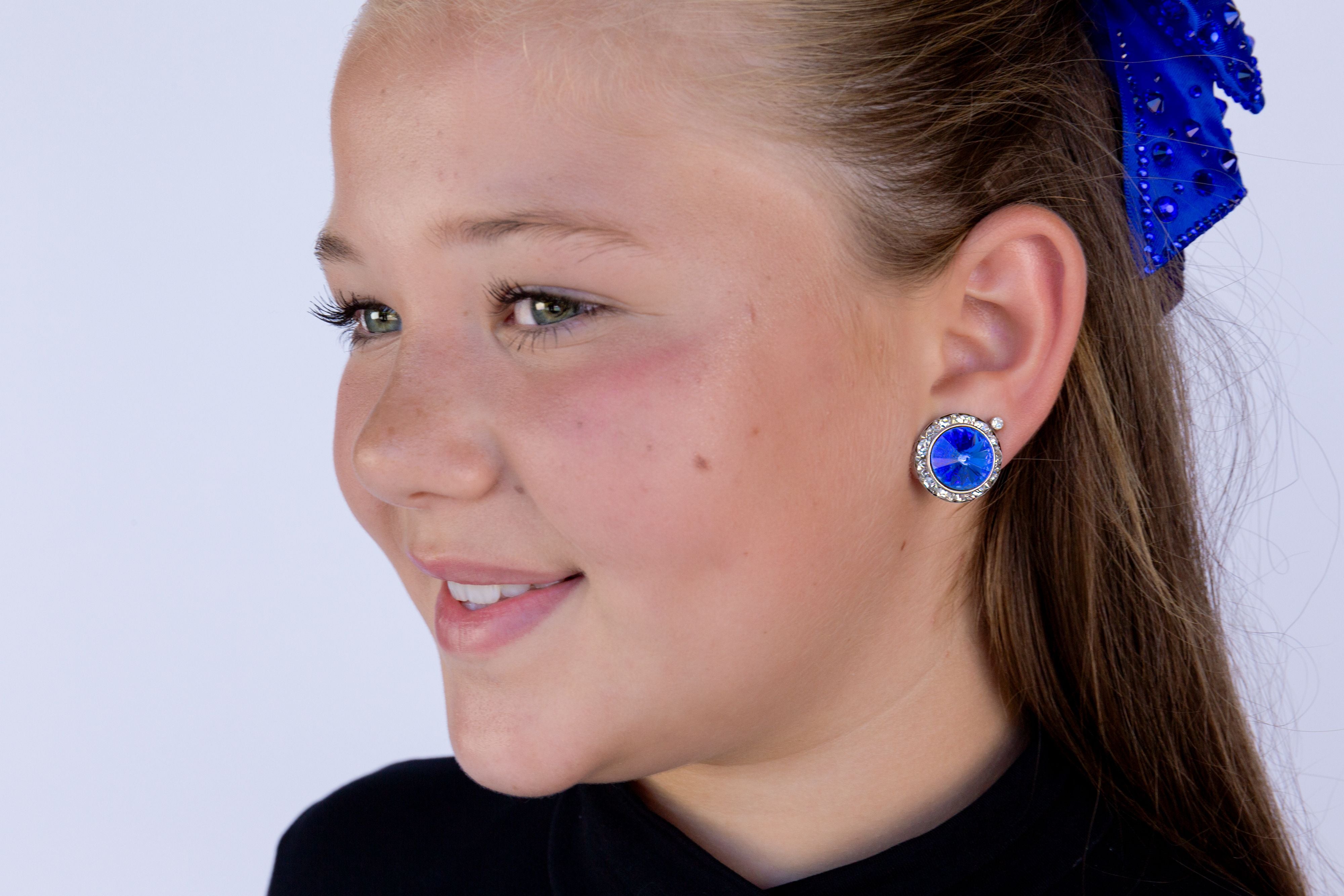 Crystal Earrings - Clip On