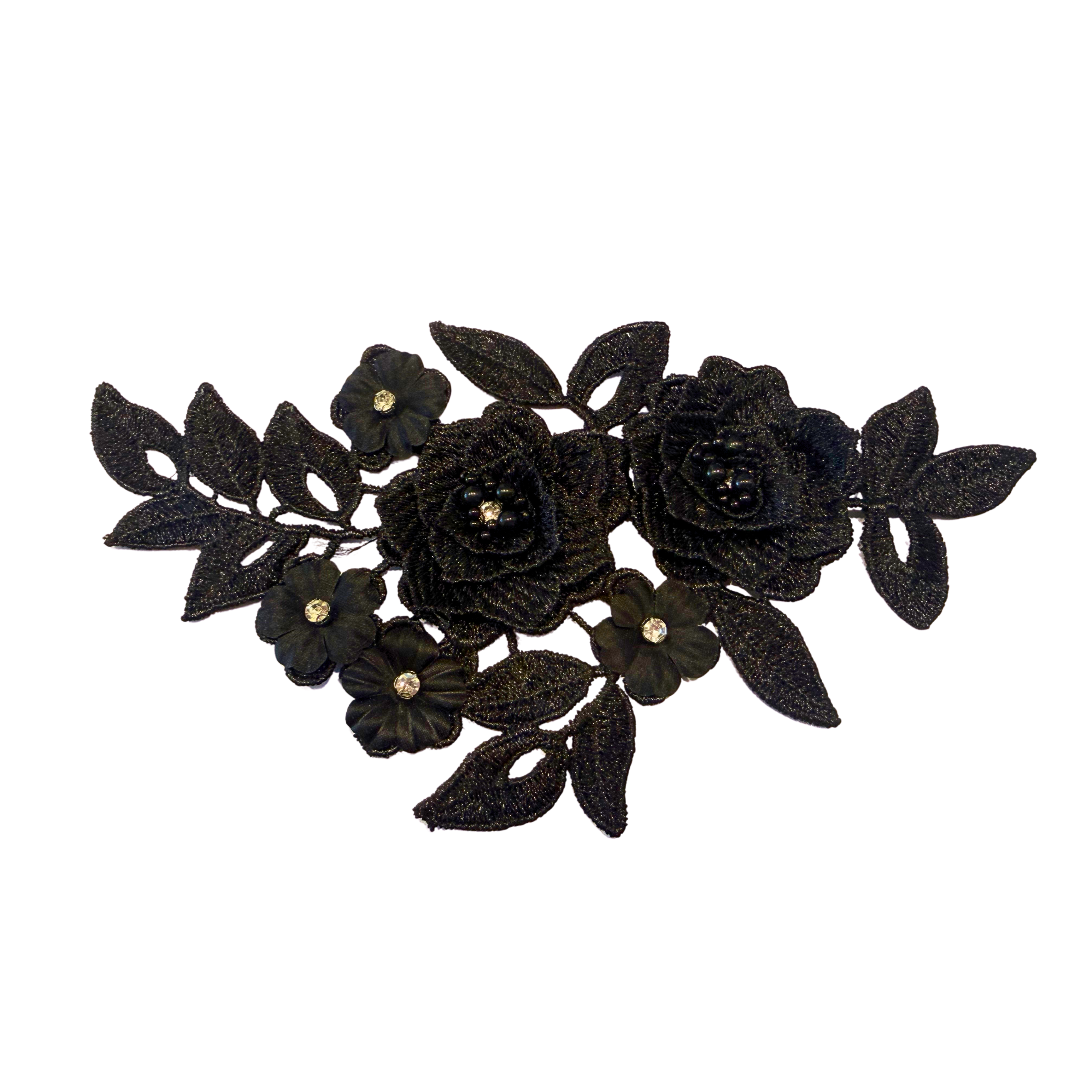 Small Floral Lace Hairpiece