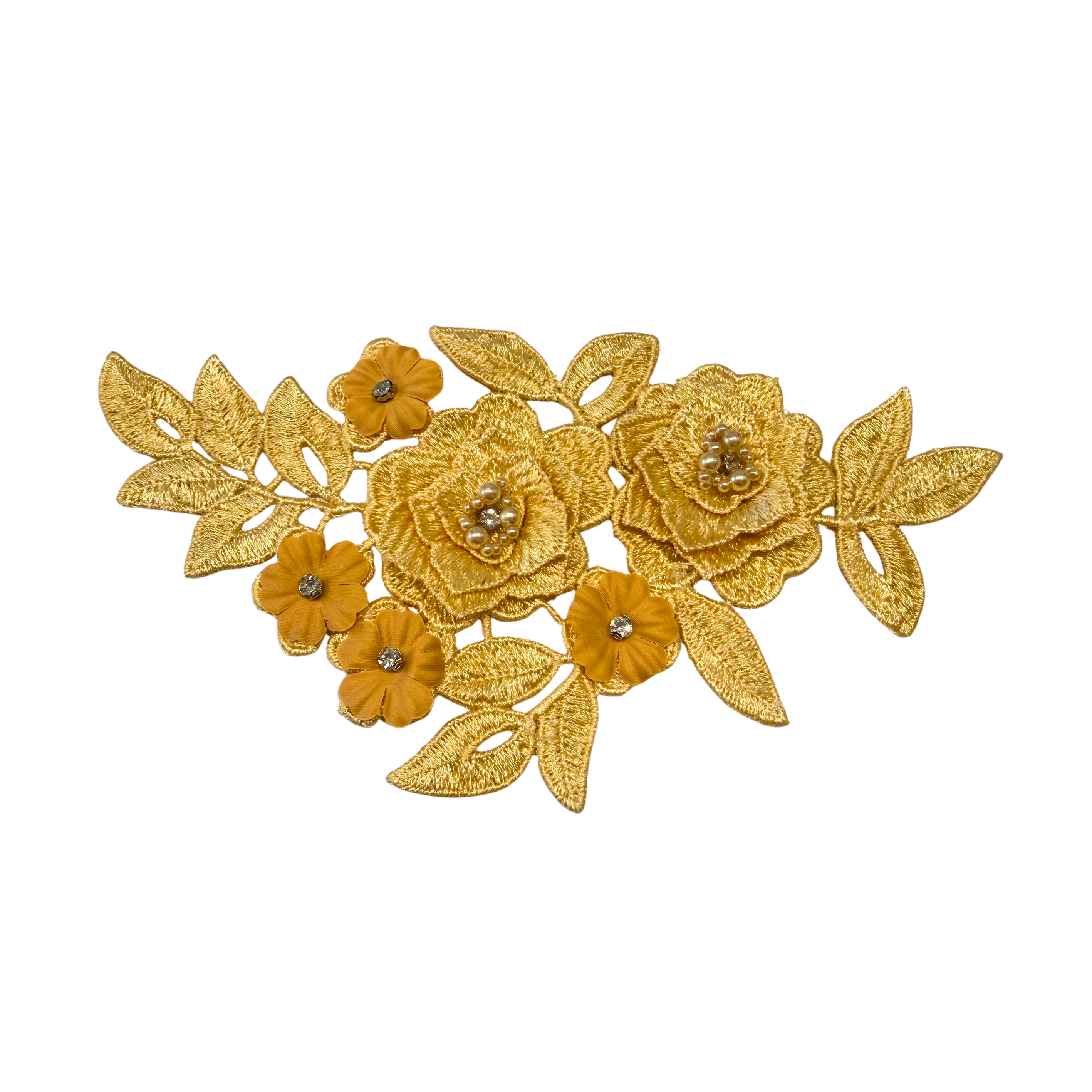 Small Floral Lace Hairpiece