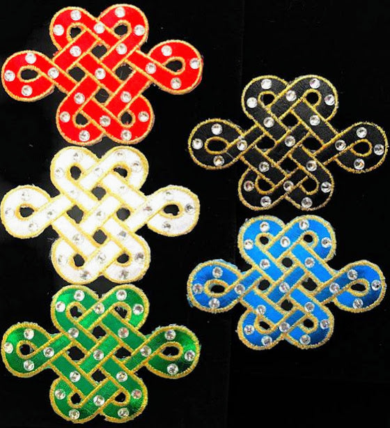 Celtic Knot Embroidery Piece