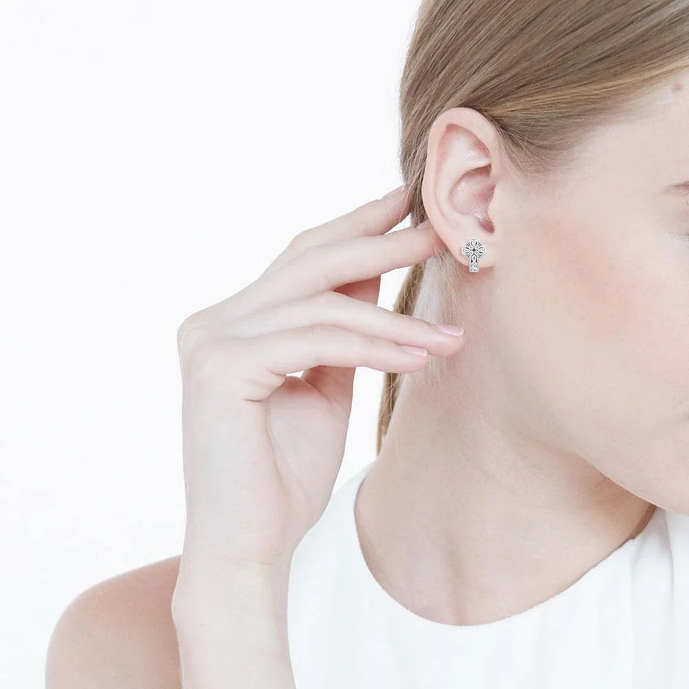 Celtic Cross Earrings