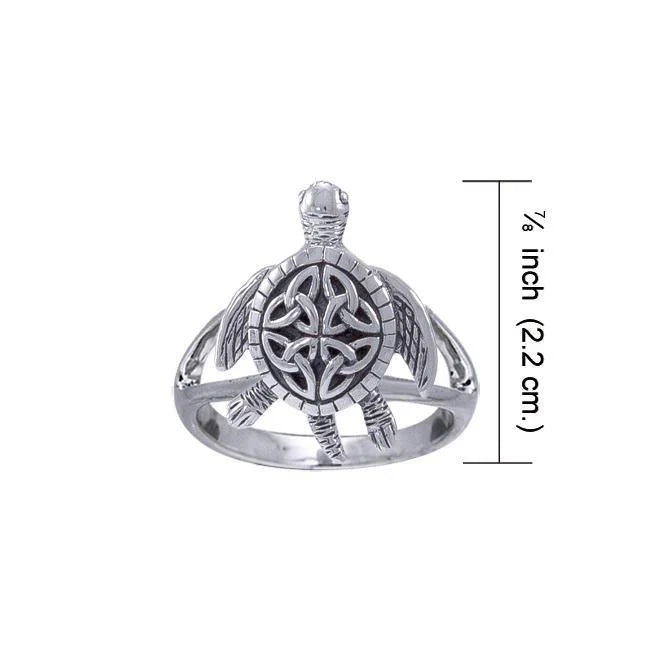 Celtic Sea Turtle Ring (TRI1532)