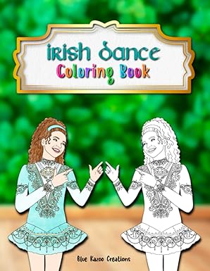 Irish Dance Coloring Book
